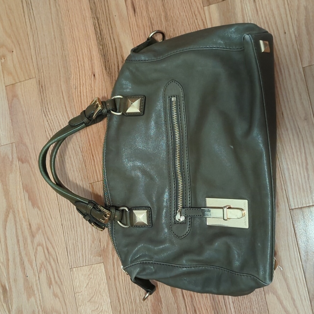 Michael Kors Green Leather Bag